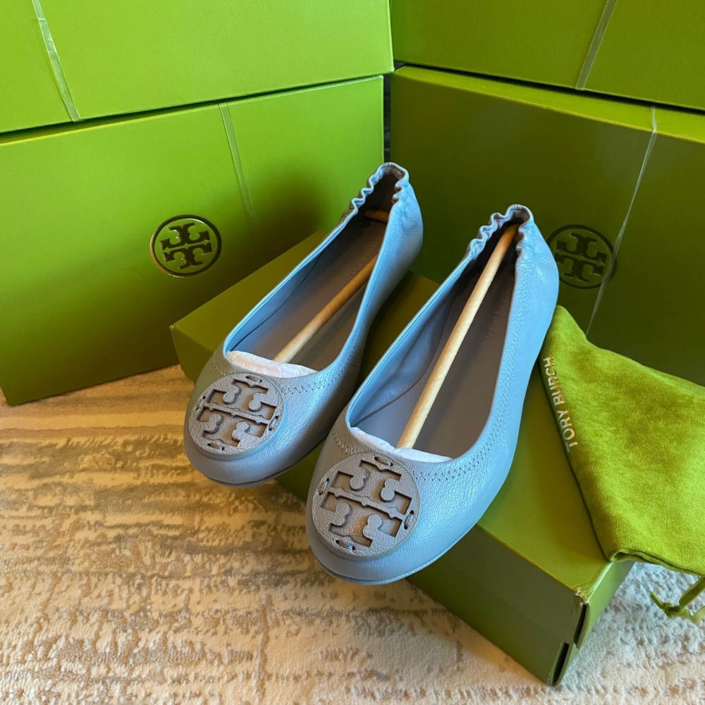 Tory Burch Minnie Travel Ballet Flats
